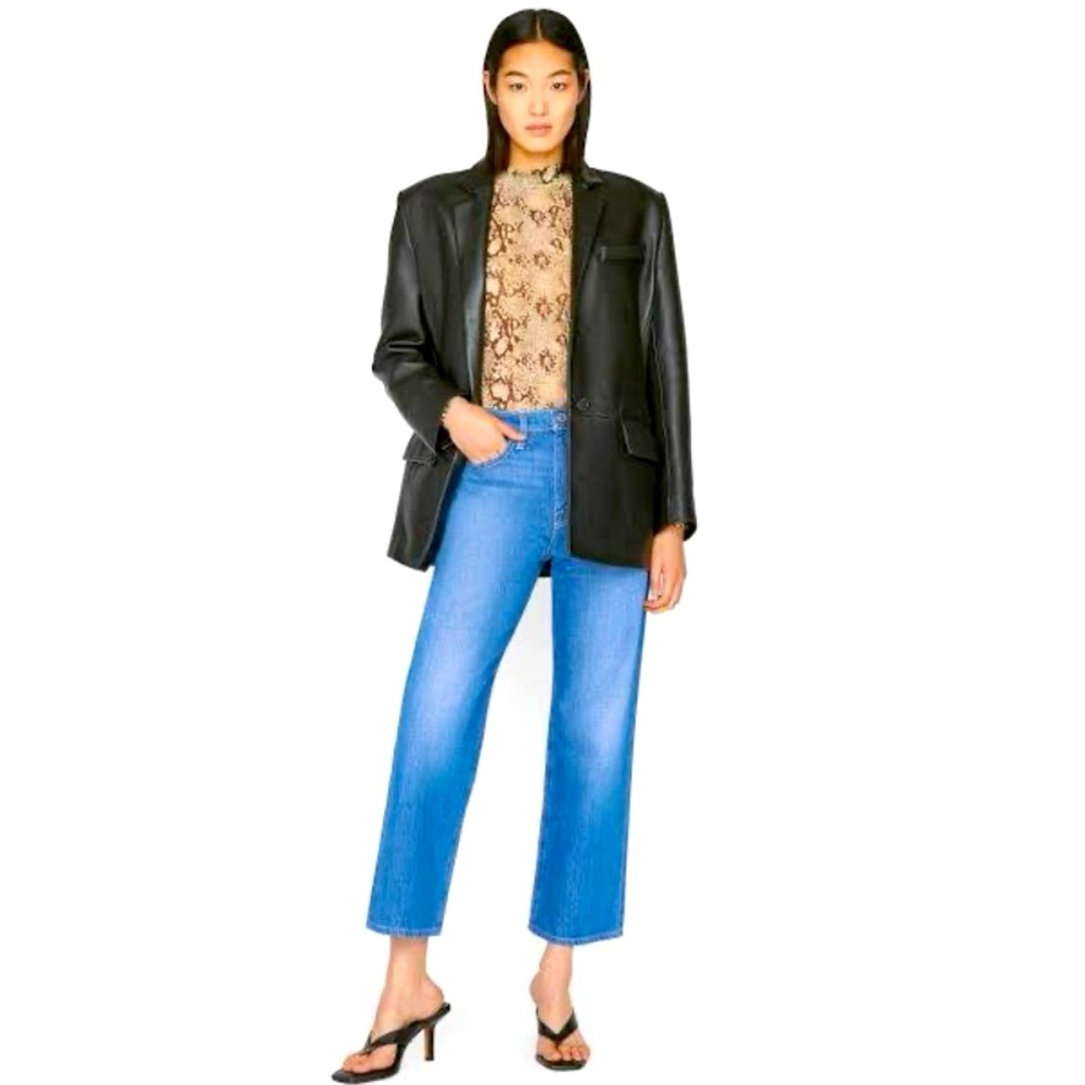 Frame Jeans Le Jane Crop in Atrium